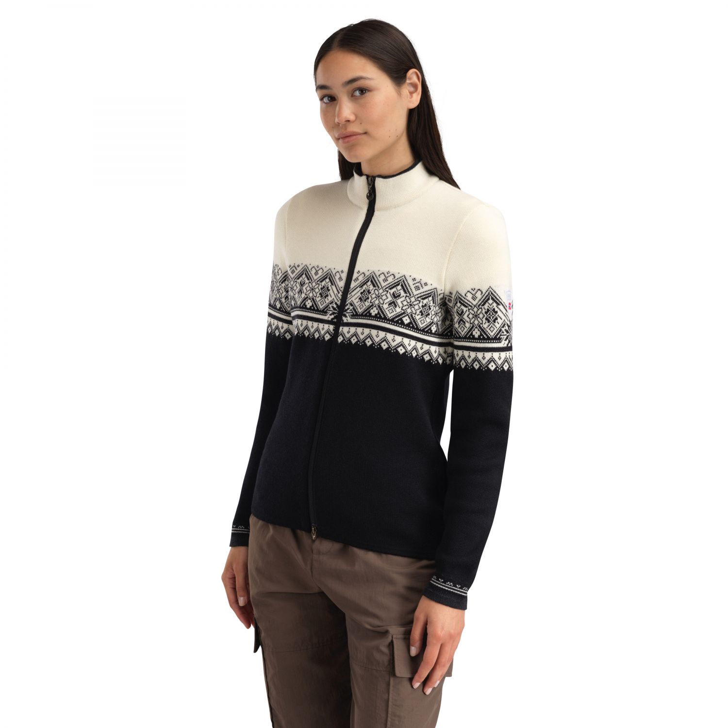 Dale of Norway Moritz Fem. Jacket, fleecevest, dames, zwart