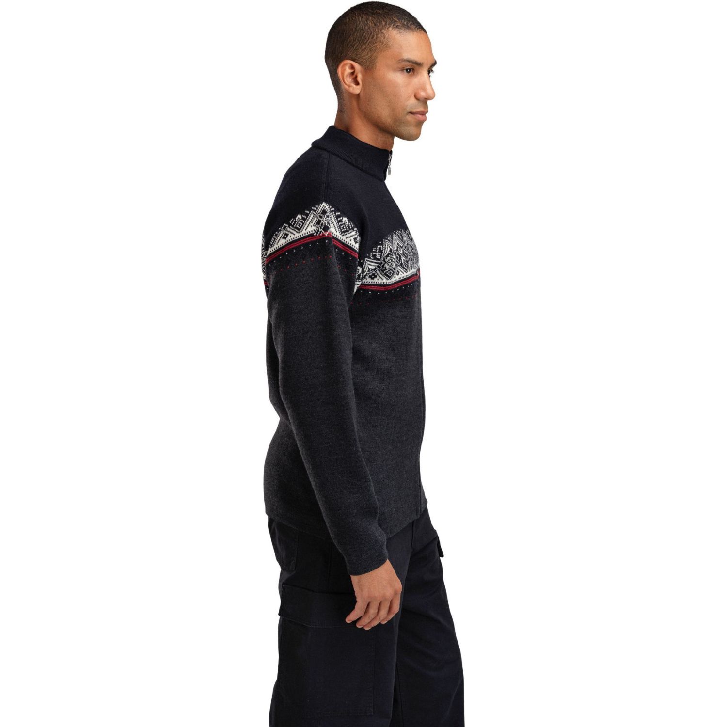 Dale of Norway Moritz Masc Jacket, jachetă din fleece, bărbat, darkcharcoal
