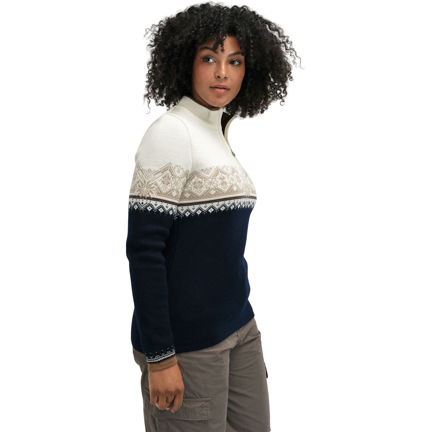 Dale of Norway Moritz, sweater, dame, navy/beige