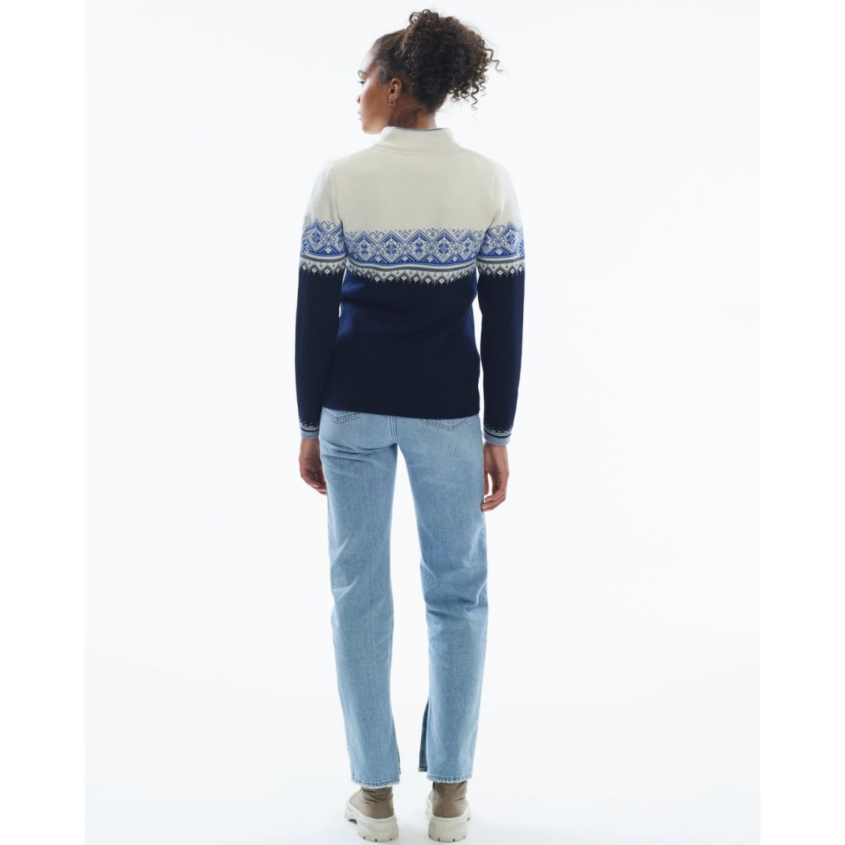 Dale of Norway Moritz, sweater, dames, donkerblauw