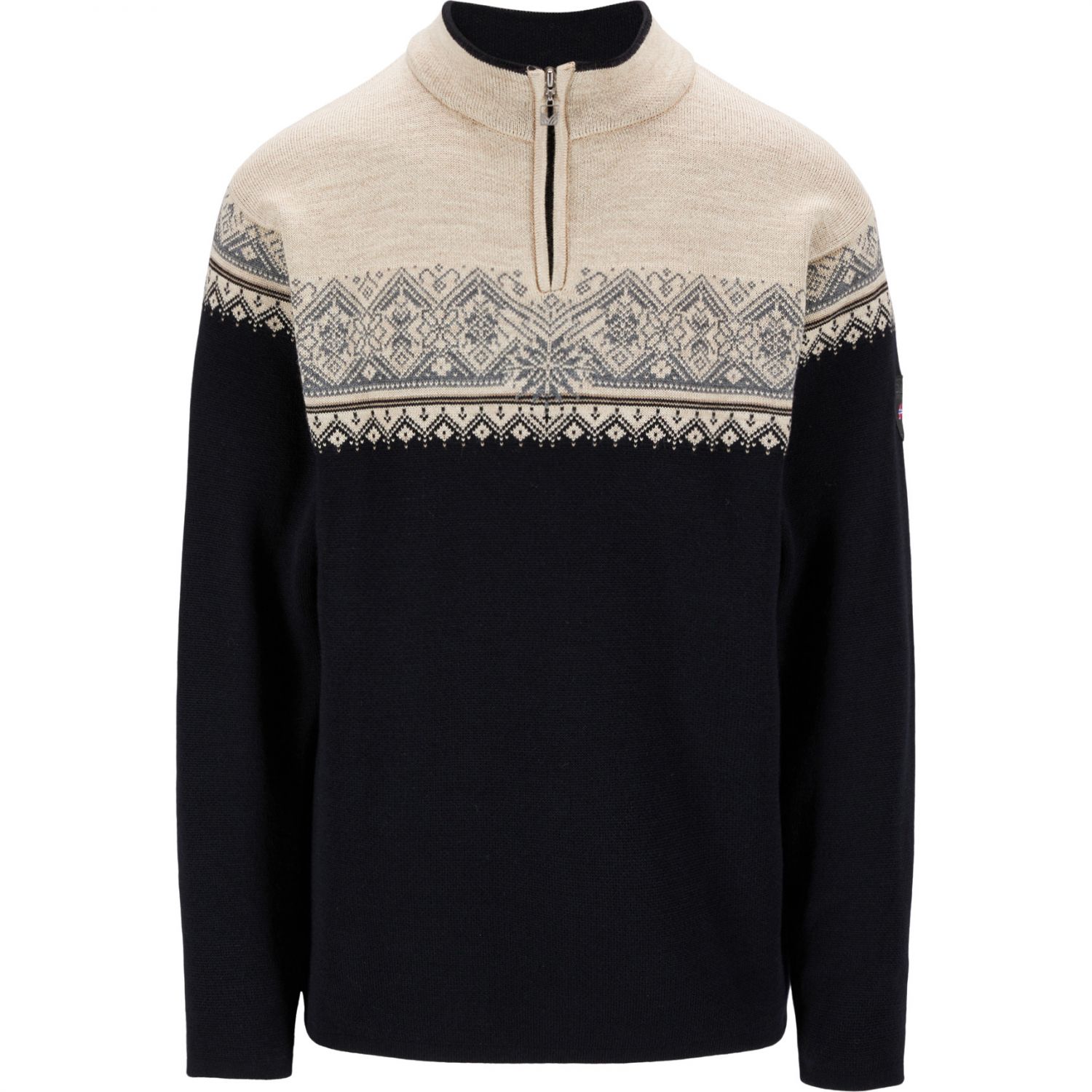Dale of Norway Moritz, sweater, herre, sort/beige