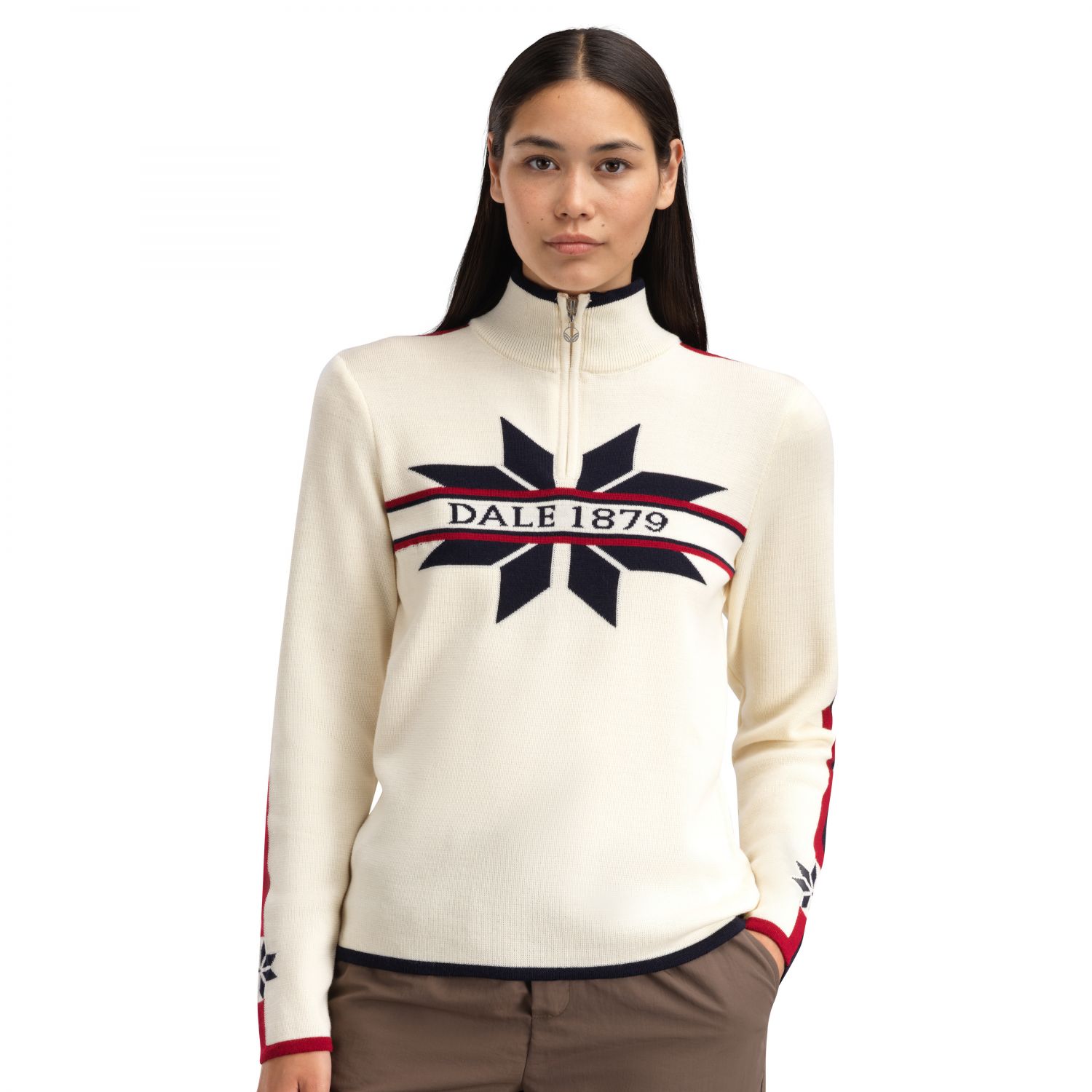 Dale of Norway Nåle Feminine Sweater, polaire, femme, écru