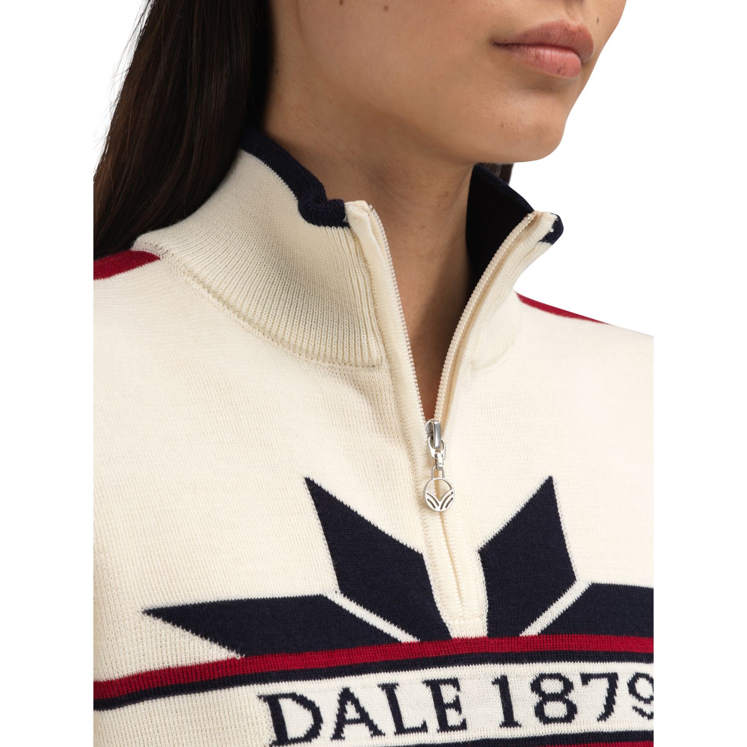 Dale of Norway Nåle Feminine Sweater, polaire, femme, écru