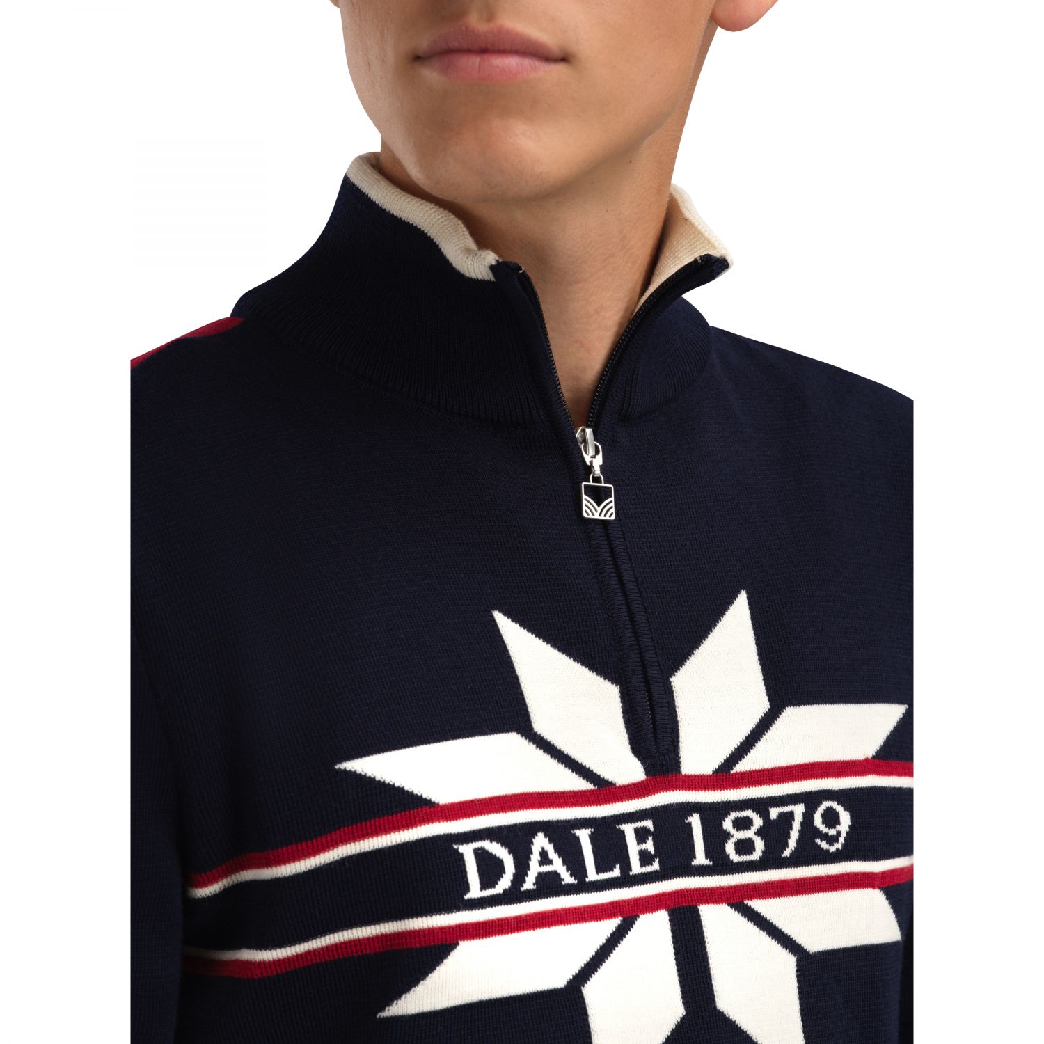 Dale of Norway Nåle Masc Sweater, Fleecetröja, Herr, Marin