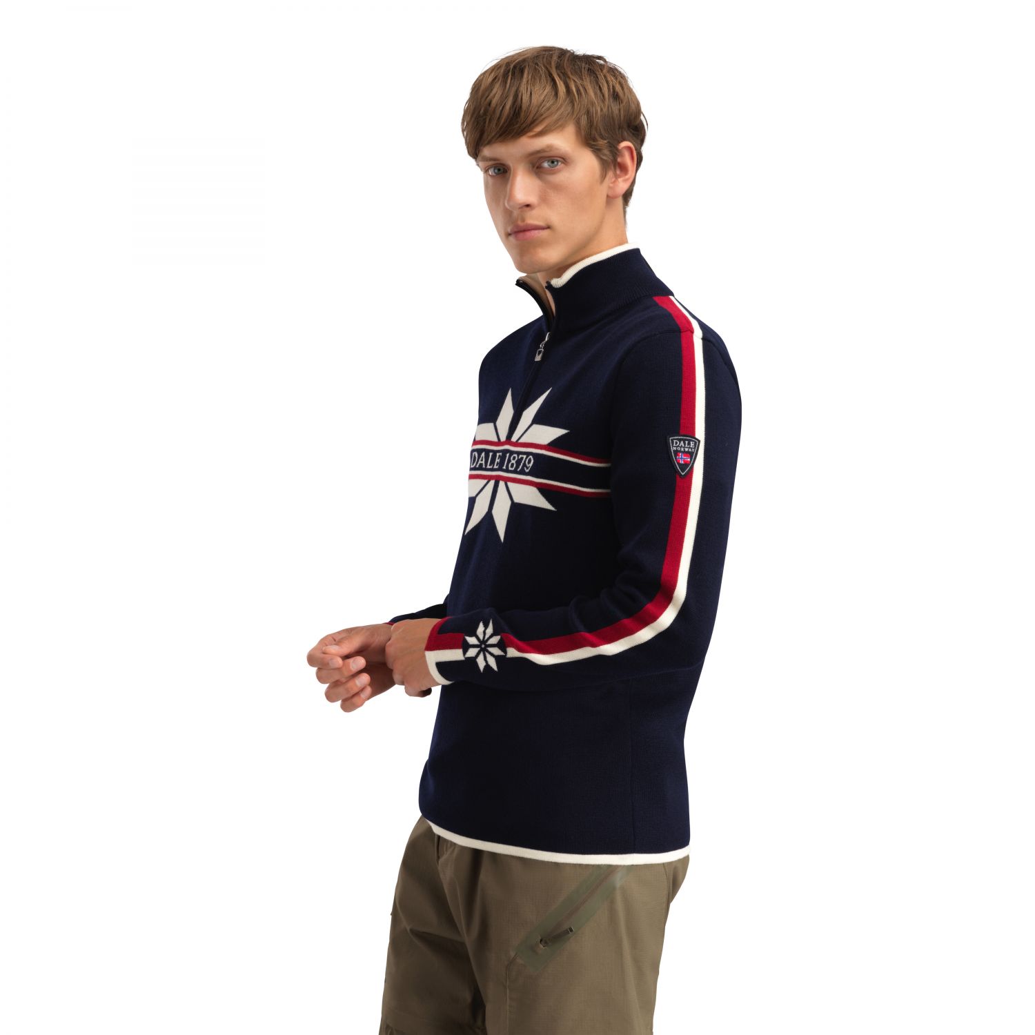 Dale of Norway Nåle Masc Sweater, forro polar, hombre, marino