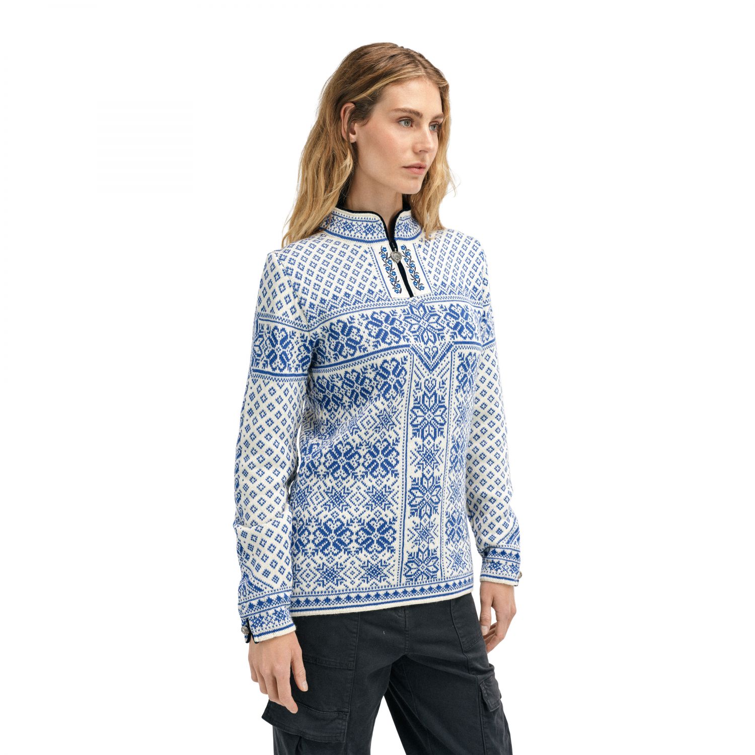 Dale of Norway Peace, sweater, dame, lichtblauw