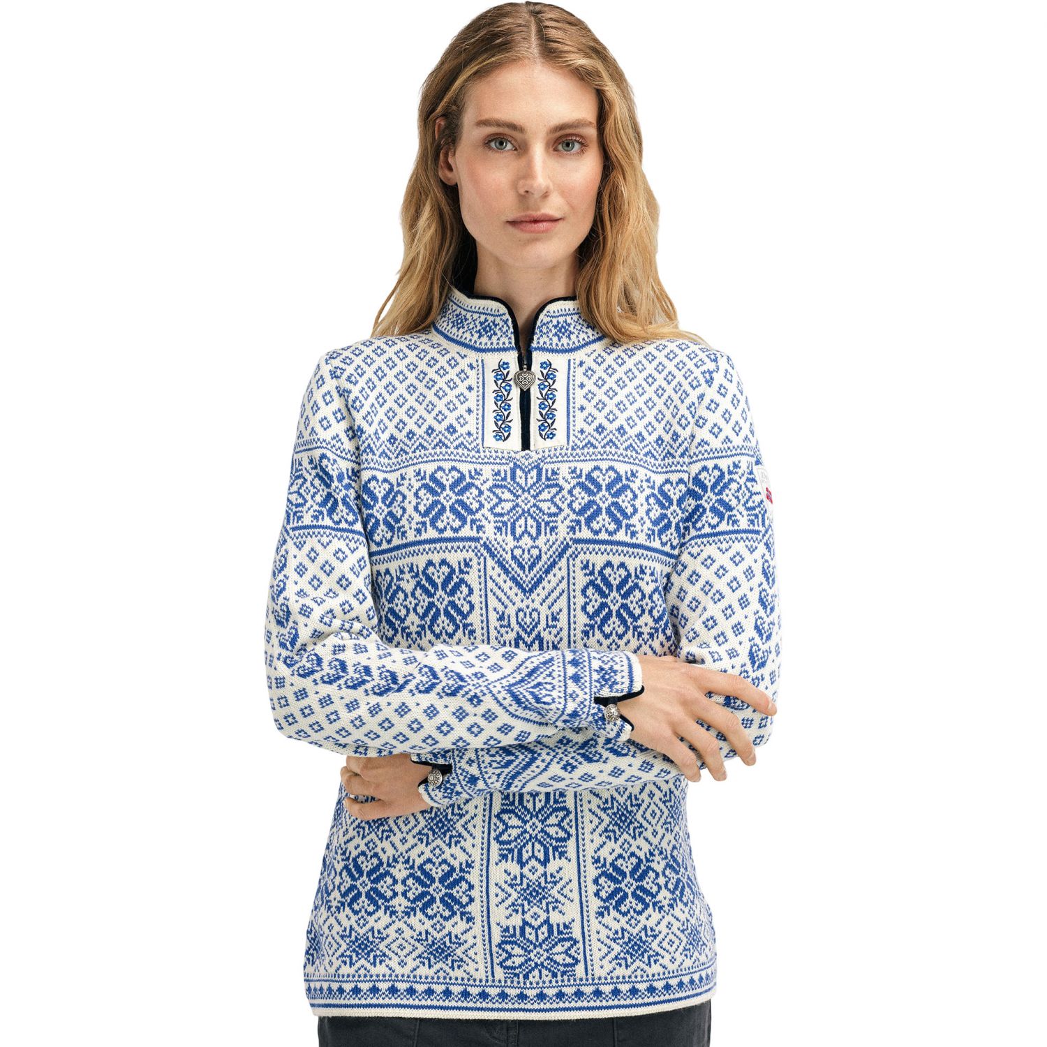 Dale of Norway Peace, sweater, dame, lyseblå