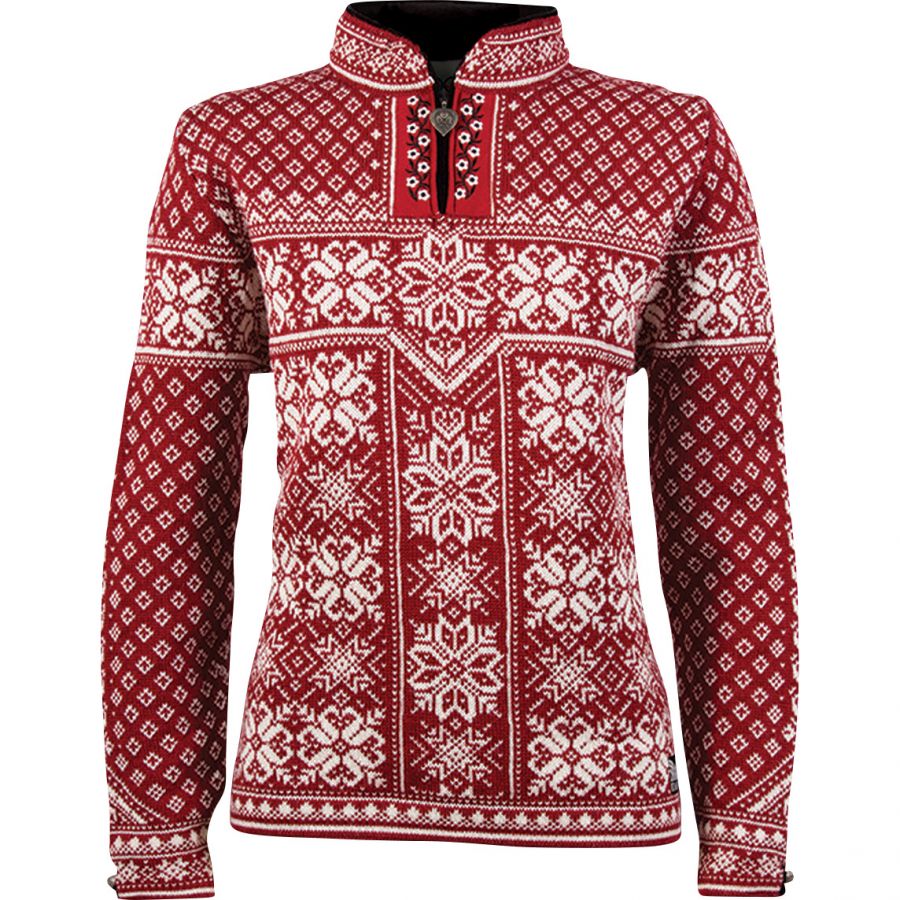 Dale of Norway Peace, sweater, dame, rød