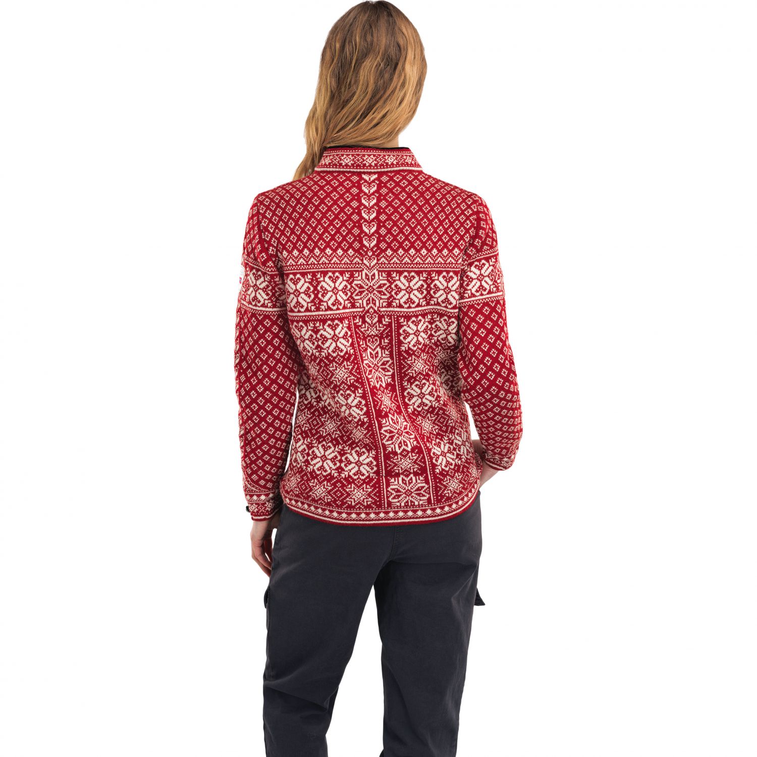 Dale of Norway Peace, Sweater, Dame, Redrose Offwhite