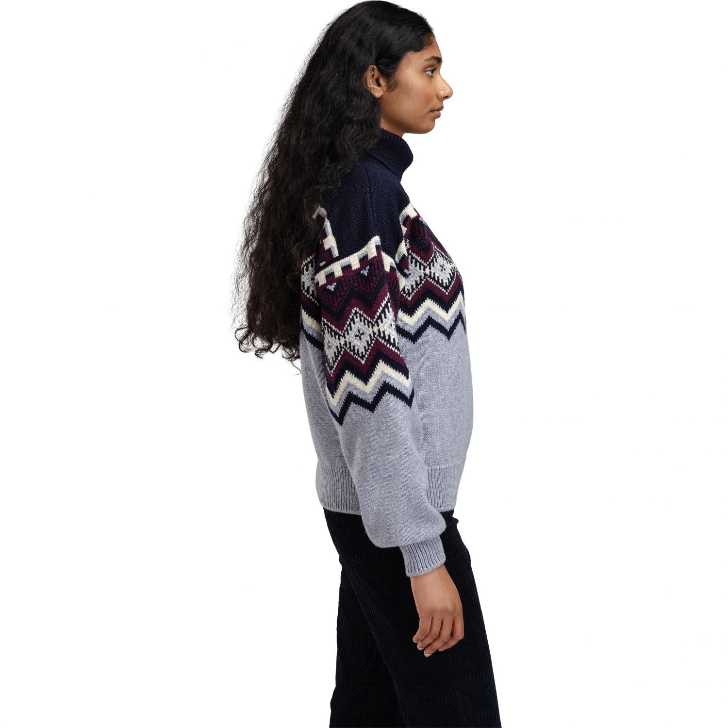 Dale of Norway Randaberg, sweter, damski, niebieski