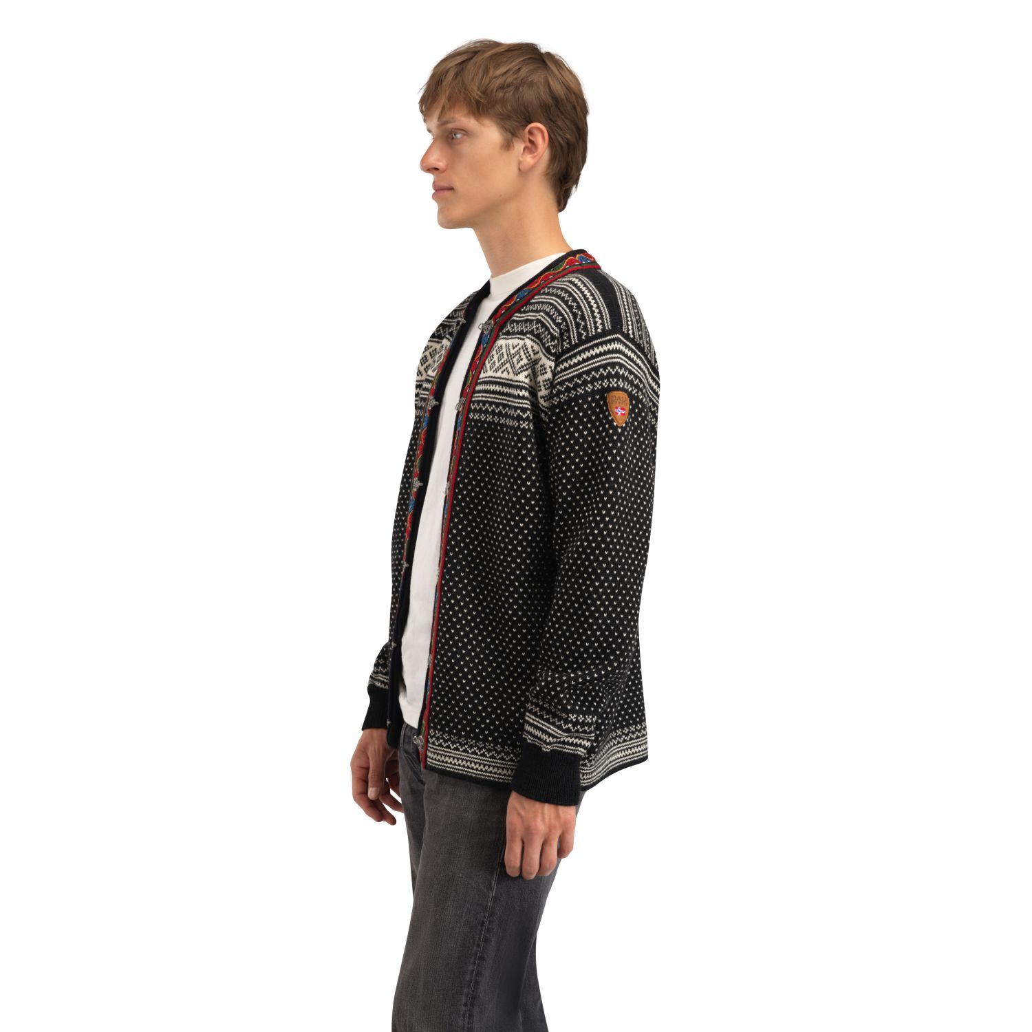 Dale of Norway Setesdal Uni Jacket, Fleecetröja, Herr, Svart