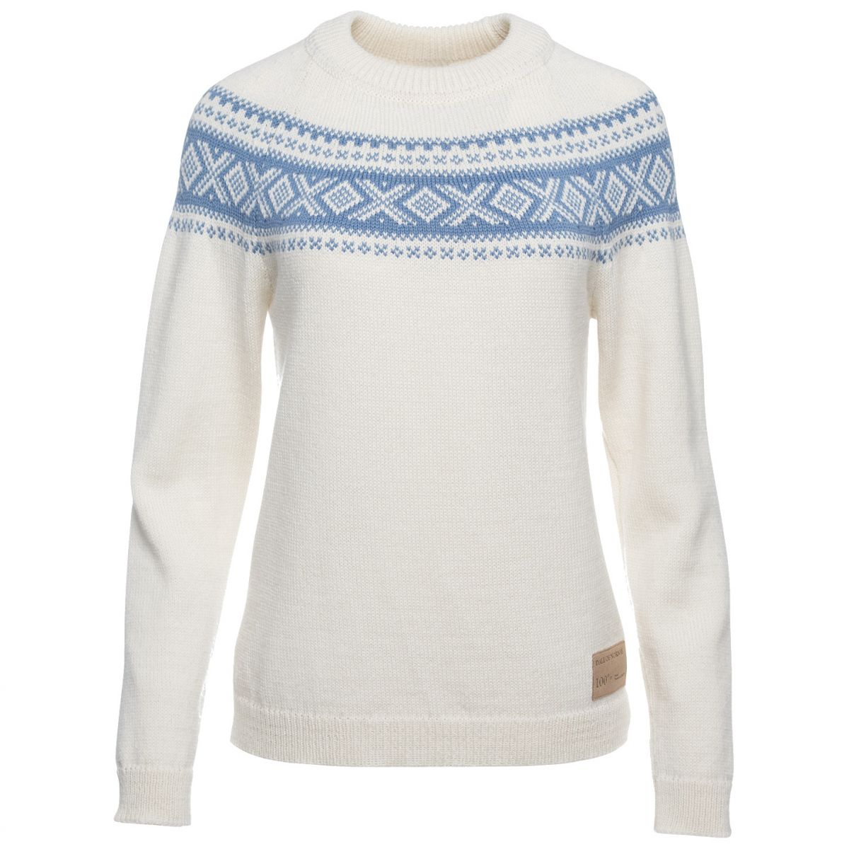 Dale of Norway Vågsøy, sweater, women, offwhite/blueshadow