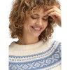 Dale of Norway Vågsøy, sweater, women, offwhite/blueshadow
