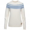Dale of Norway Vågsøy suéter para mujer, blanco/azul claro