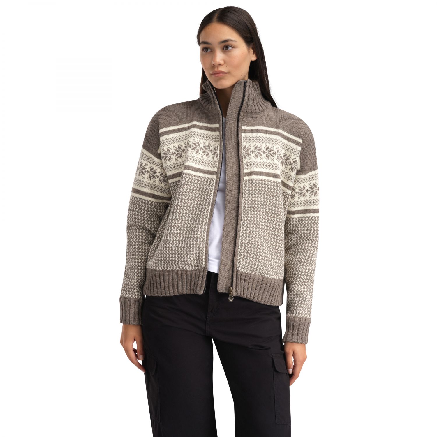 Dale of Norway Vola WP Fem. Jacket, chaqueta polar, mujer, marrón