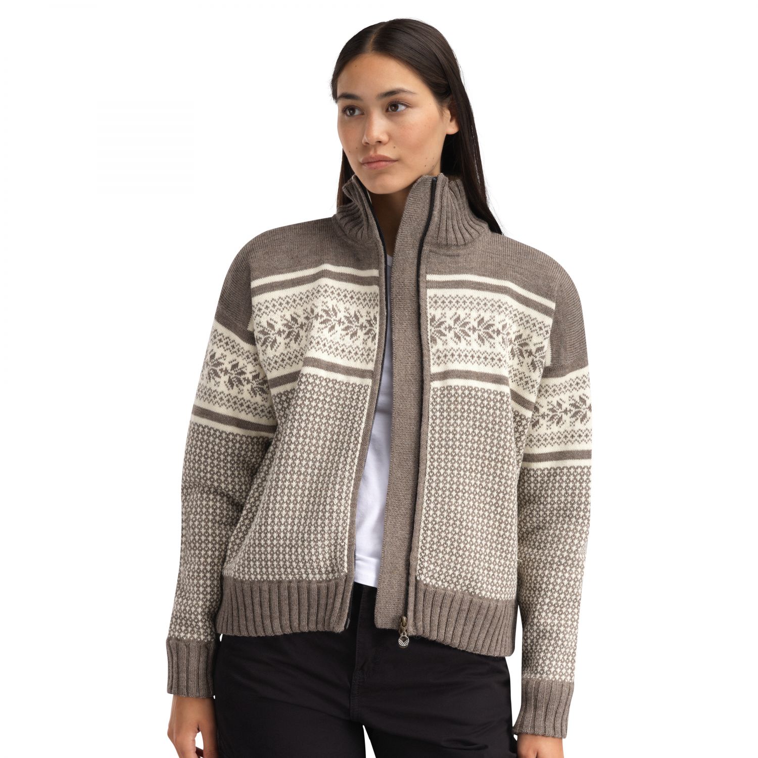 Dale of Norway Vola WP Fem. Jacket, veste polaire, femme, marron