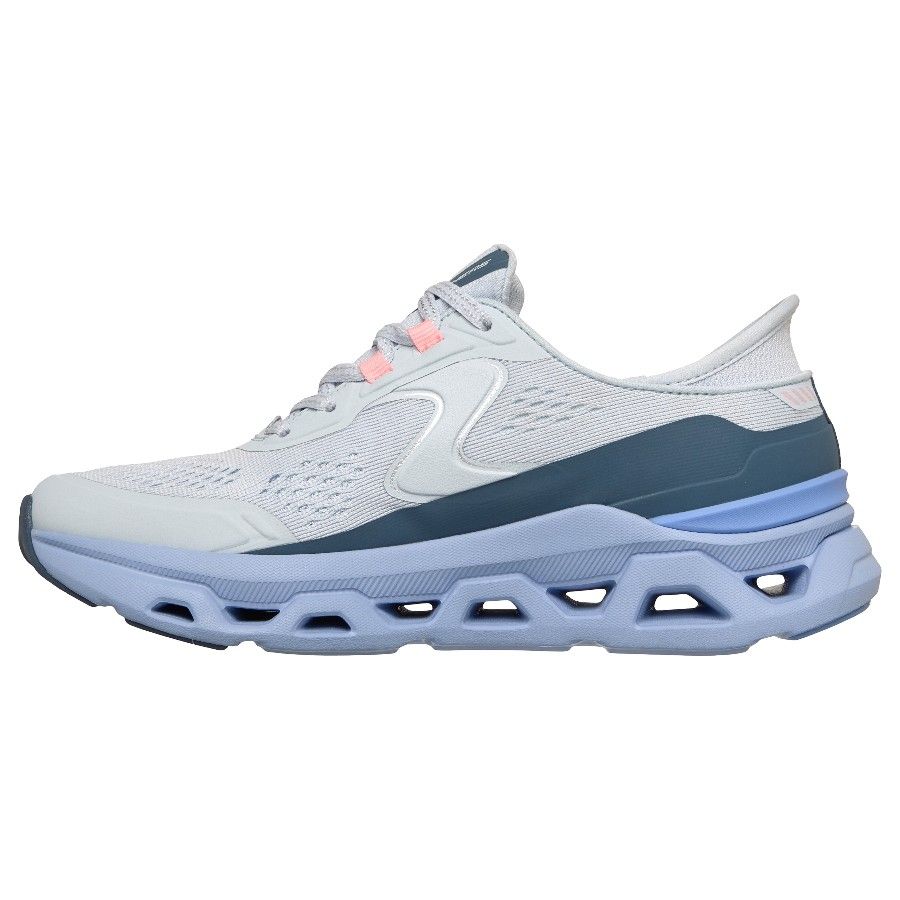 Dámska bežecká obuv Skechers Glide-Step Atlus, modrá