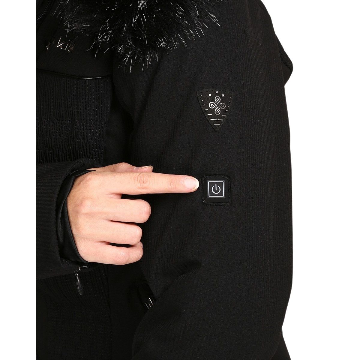 Dámská lyžařská bunda Kilpi Emilin, černá