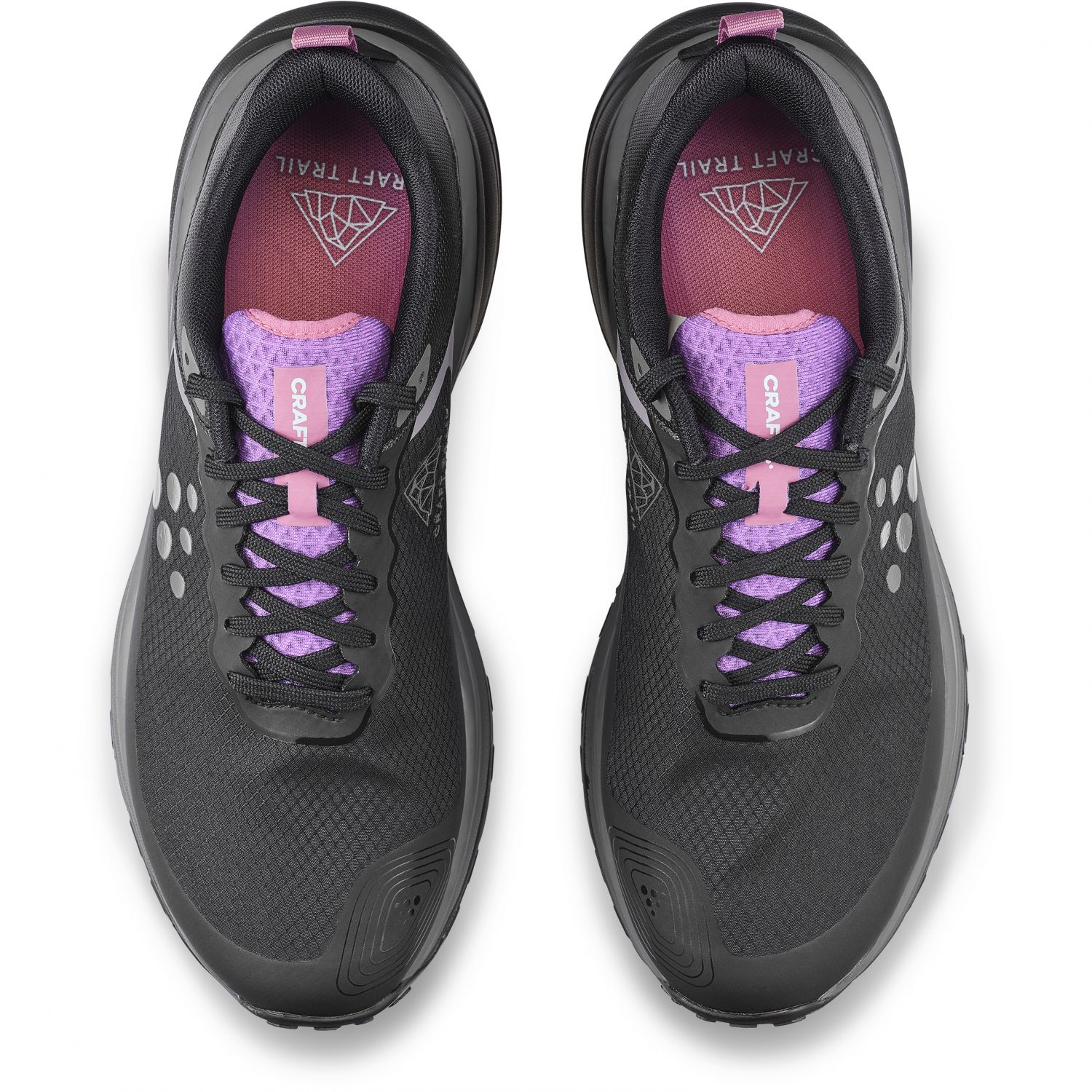 Dámska trailová obuv Craft Pure Trail X, čierna