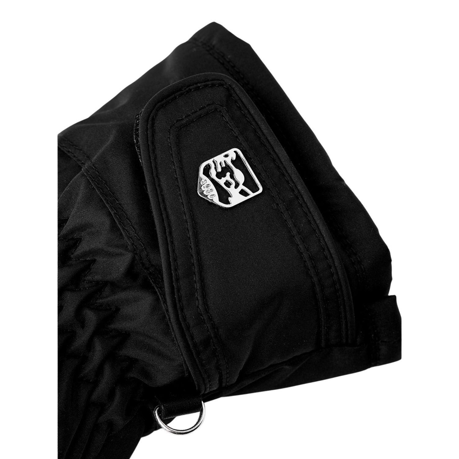 Dámské lyžařské návleky Hestra Primaloft Leather, černé