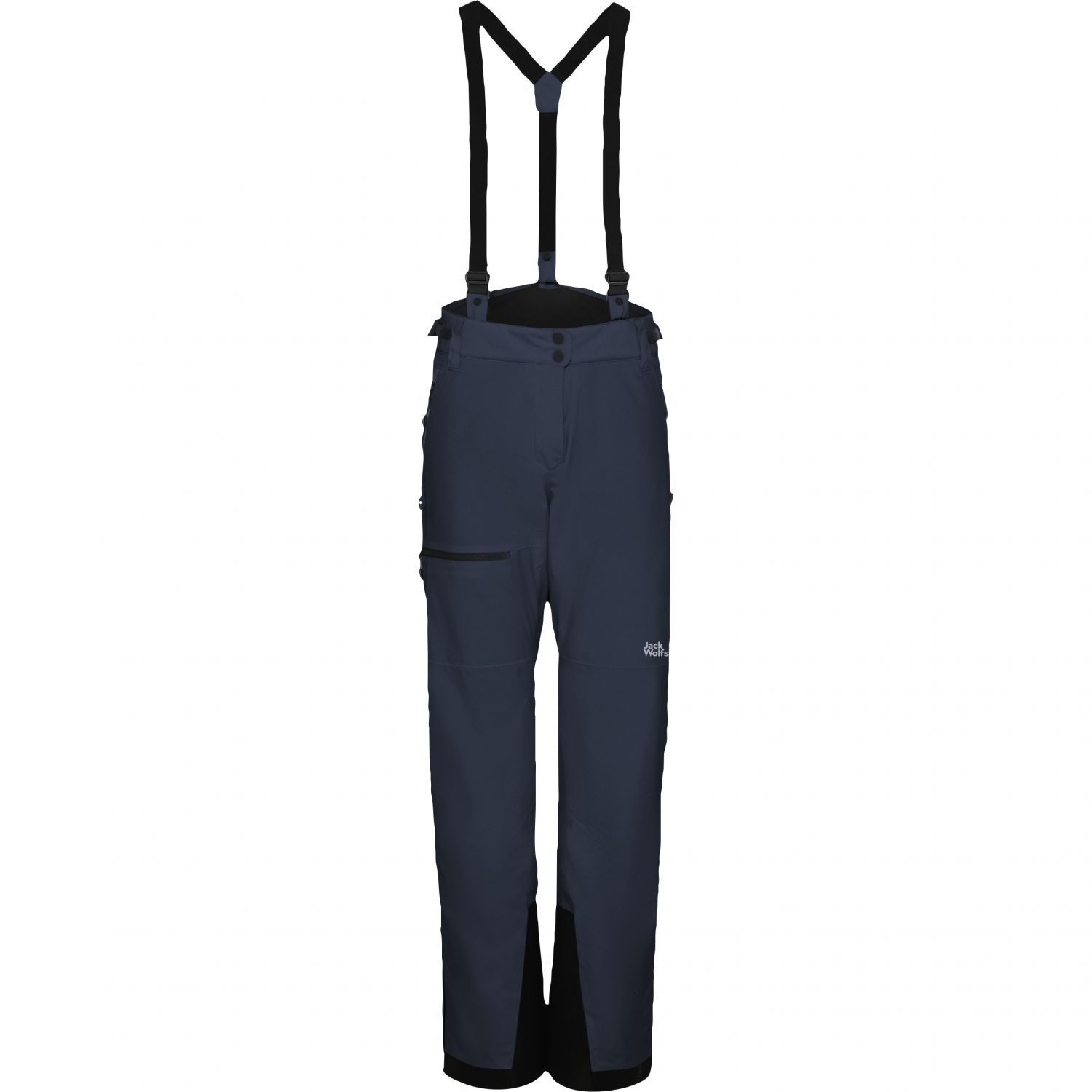 Dámske lyžiarske nohavice Jack Wolfskin Flowline Pro 2L Ins, tmavomodré