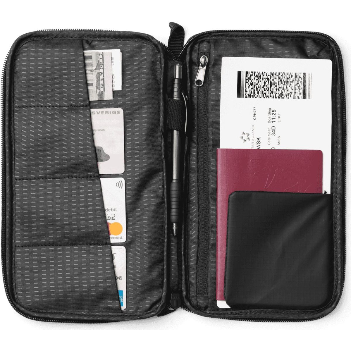 Db Essential Passport Cover, negru