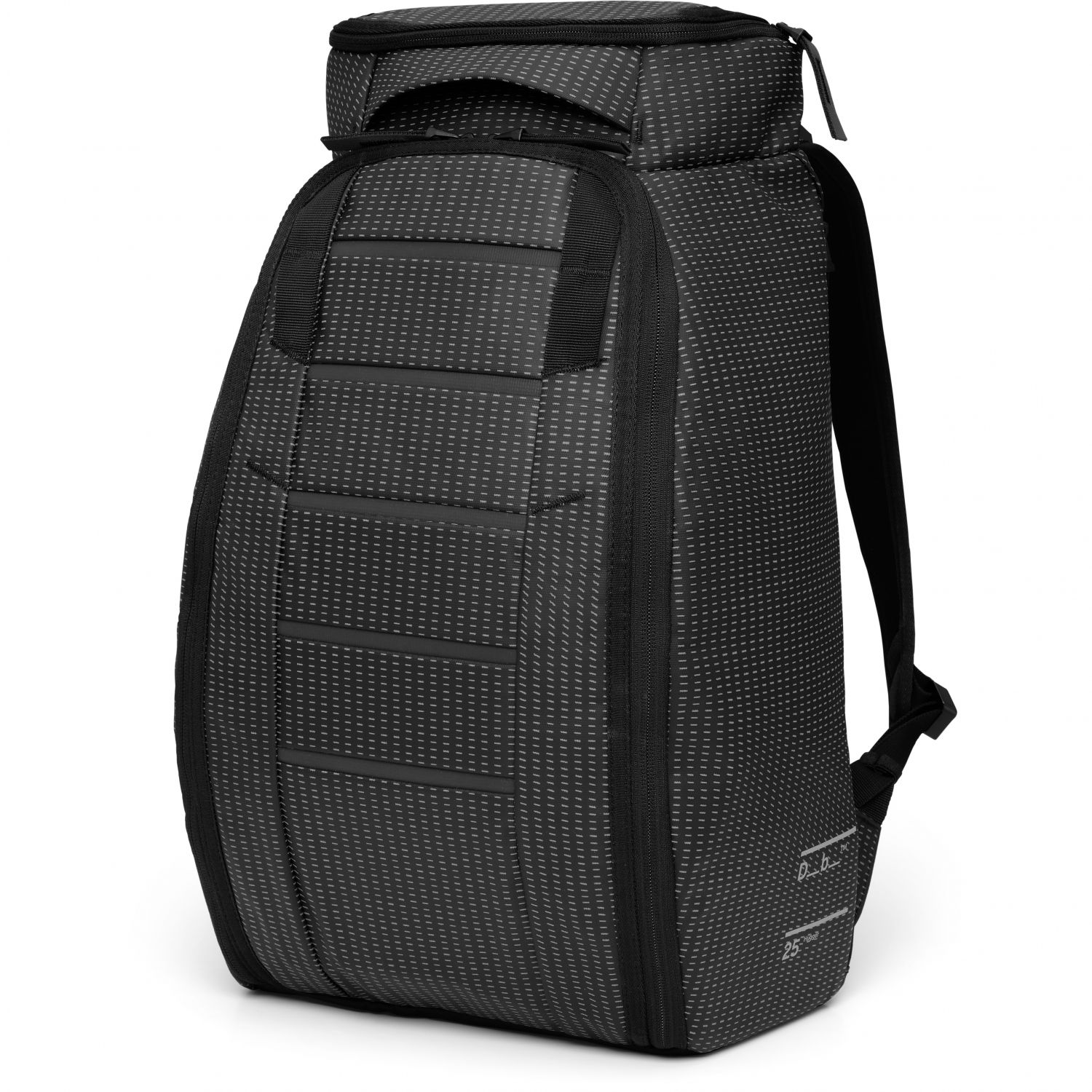 Db Hugger, 25L, blackpack, reflective black