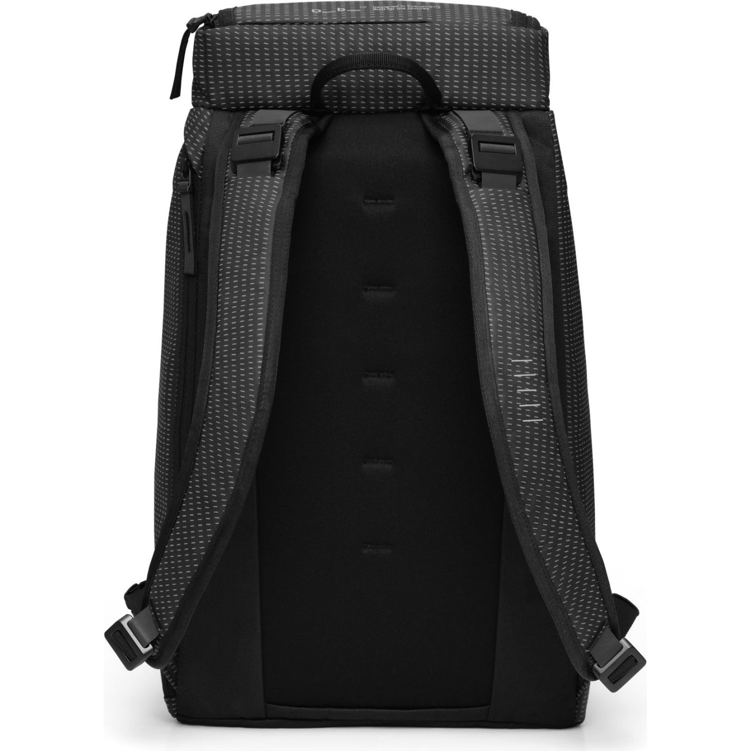 Db Hugger, 25L, mochila, preto refletor