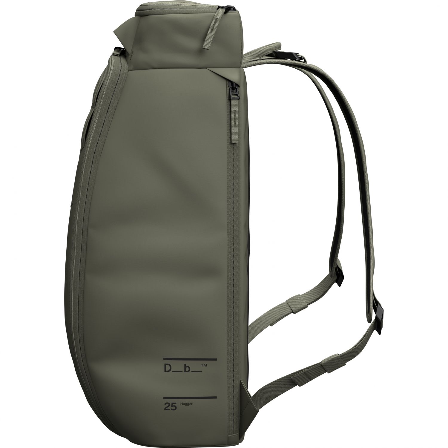 Db Hugger, 25L, sac à dos, vert mousse