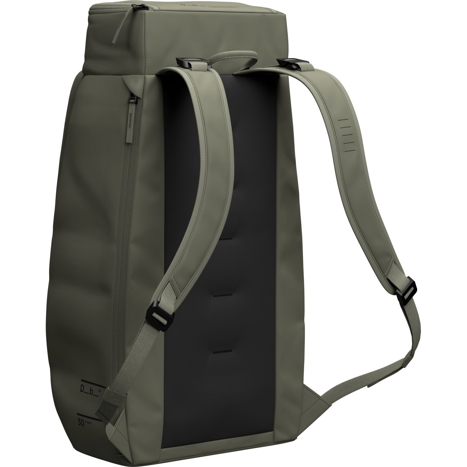 Db Hugger, 30L, sac à dos, vert mousse