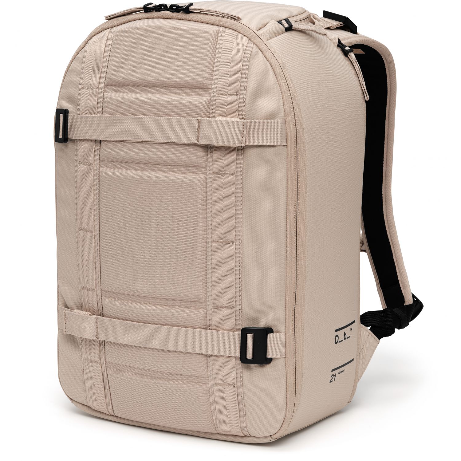 Db Ramverk, 21L, mochila, bege nevoeiro