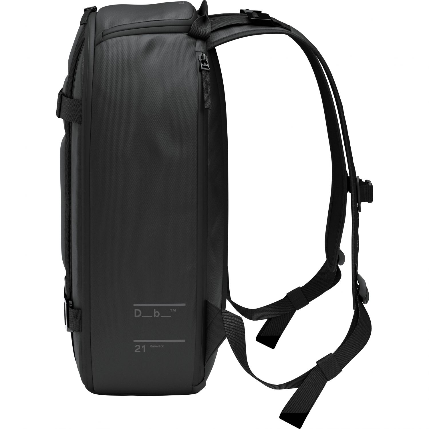 Db Ramverk, 21L, reppu, black out