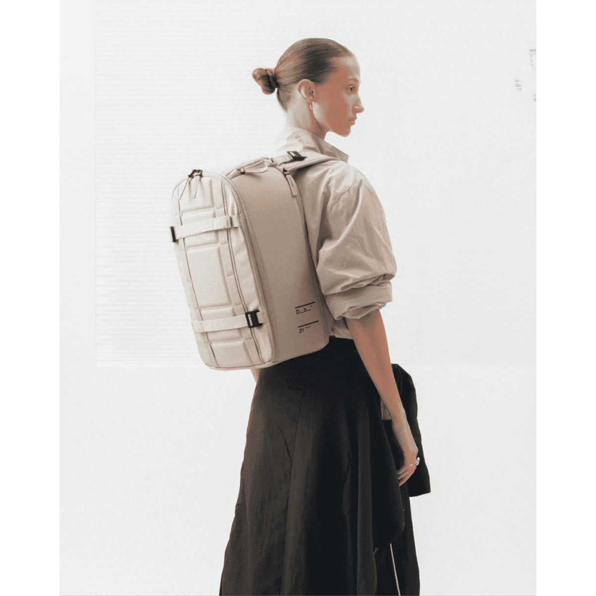 Db Ramverk, 21L, rugzak, fogbow beige