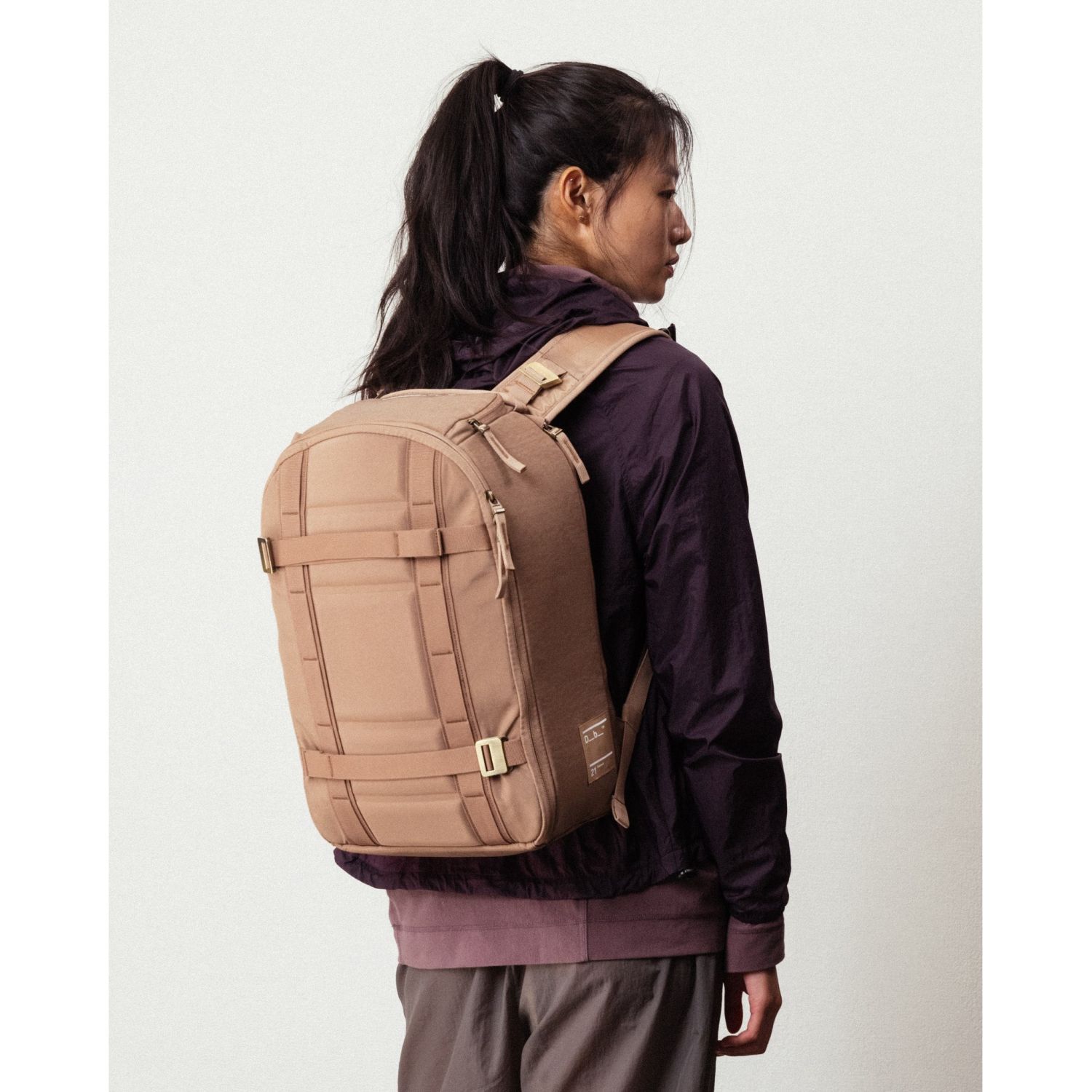 Db Ramverk batoh 21L, Affogato Brown