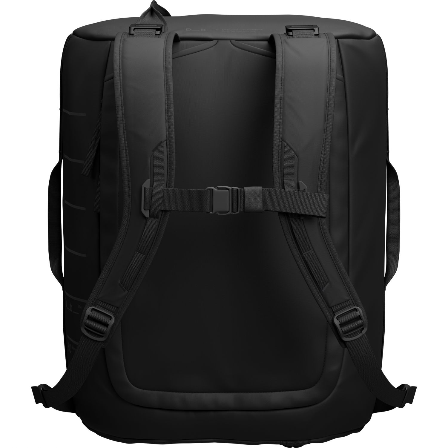 Db Roamer Duffel, 60L, czarny na zewnątrz