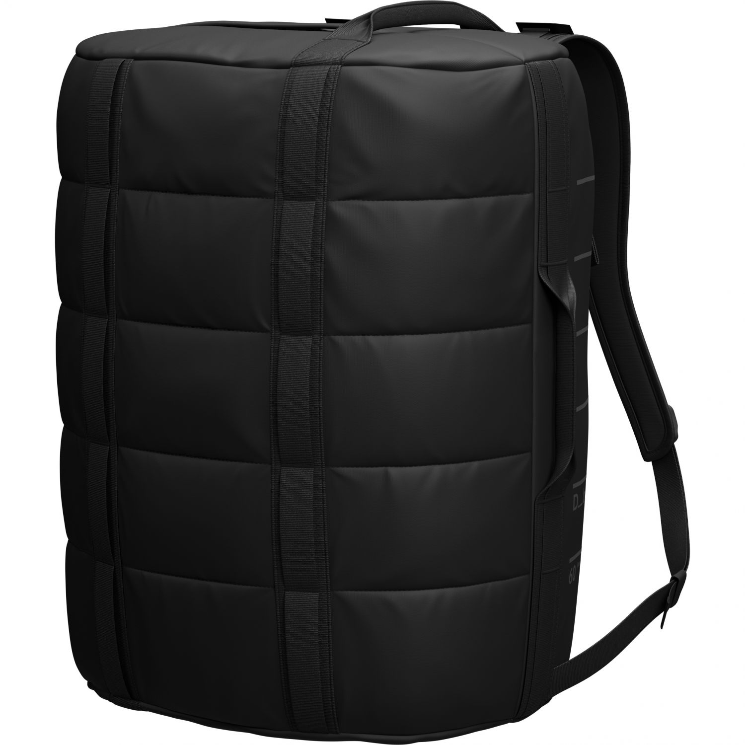 Db Roamer Duffel, 60L, czarny na zewnątrz