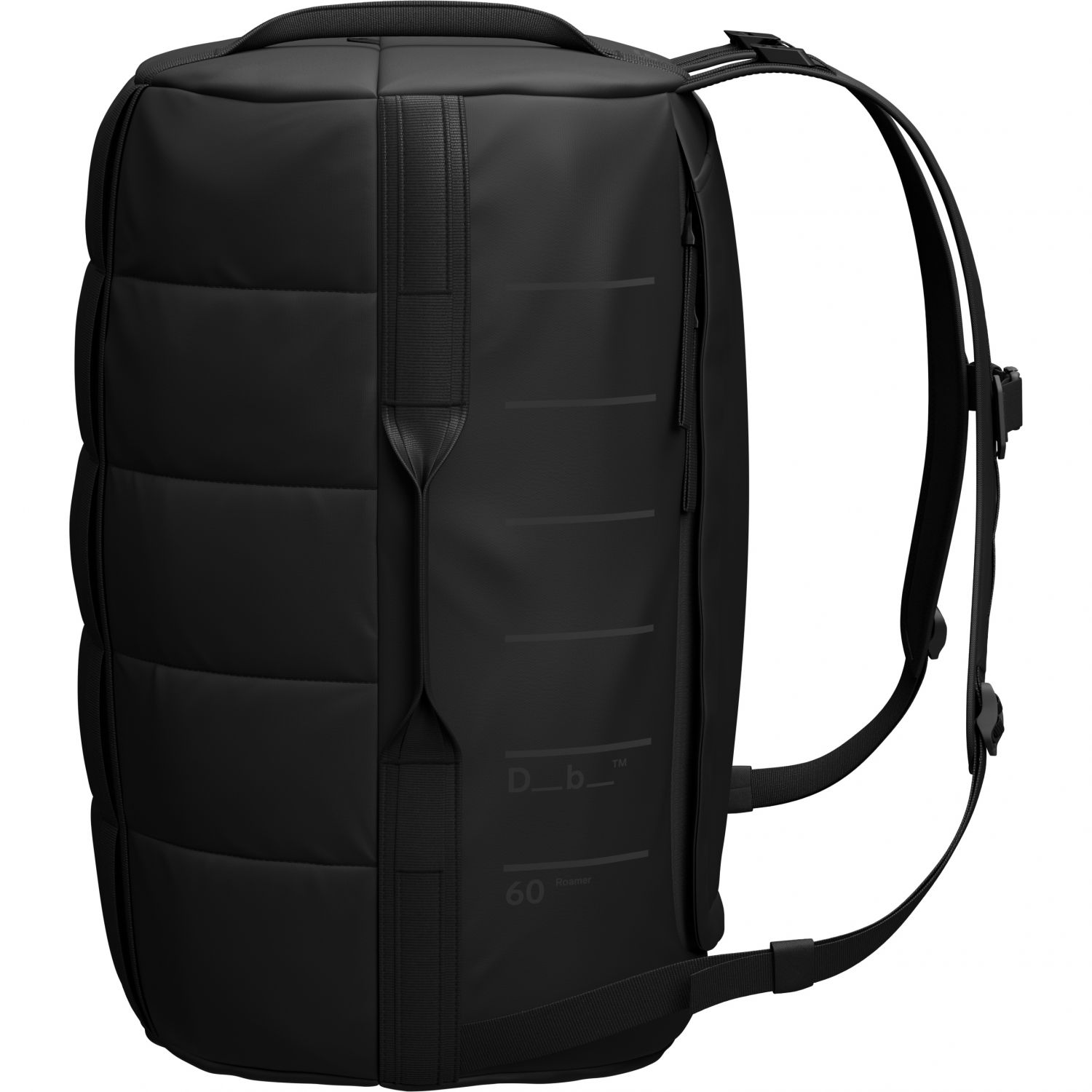 Db Roamer Duffel, 60L, czarny na zewnątrz