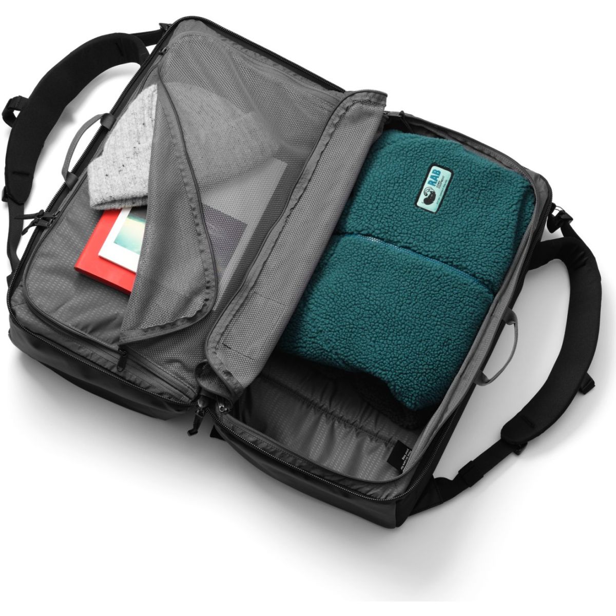 Db Roamer Pro Split Duffel 50L, Black Out