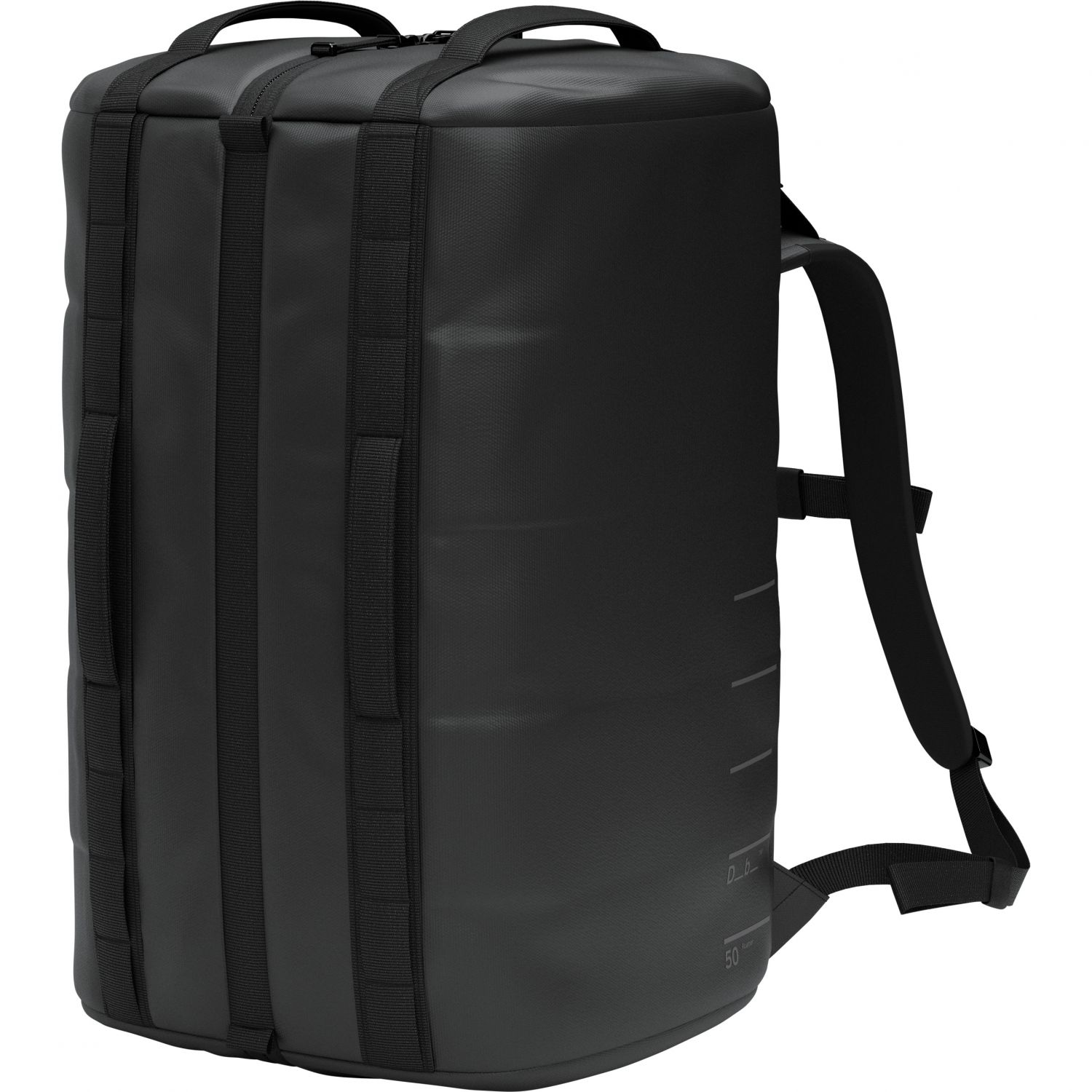 Db Roamer Pro Split Duffel, 50L, černá barva