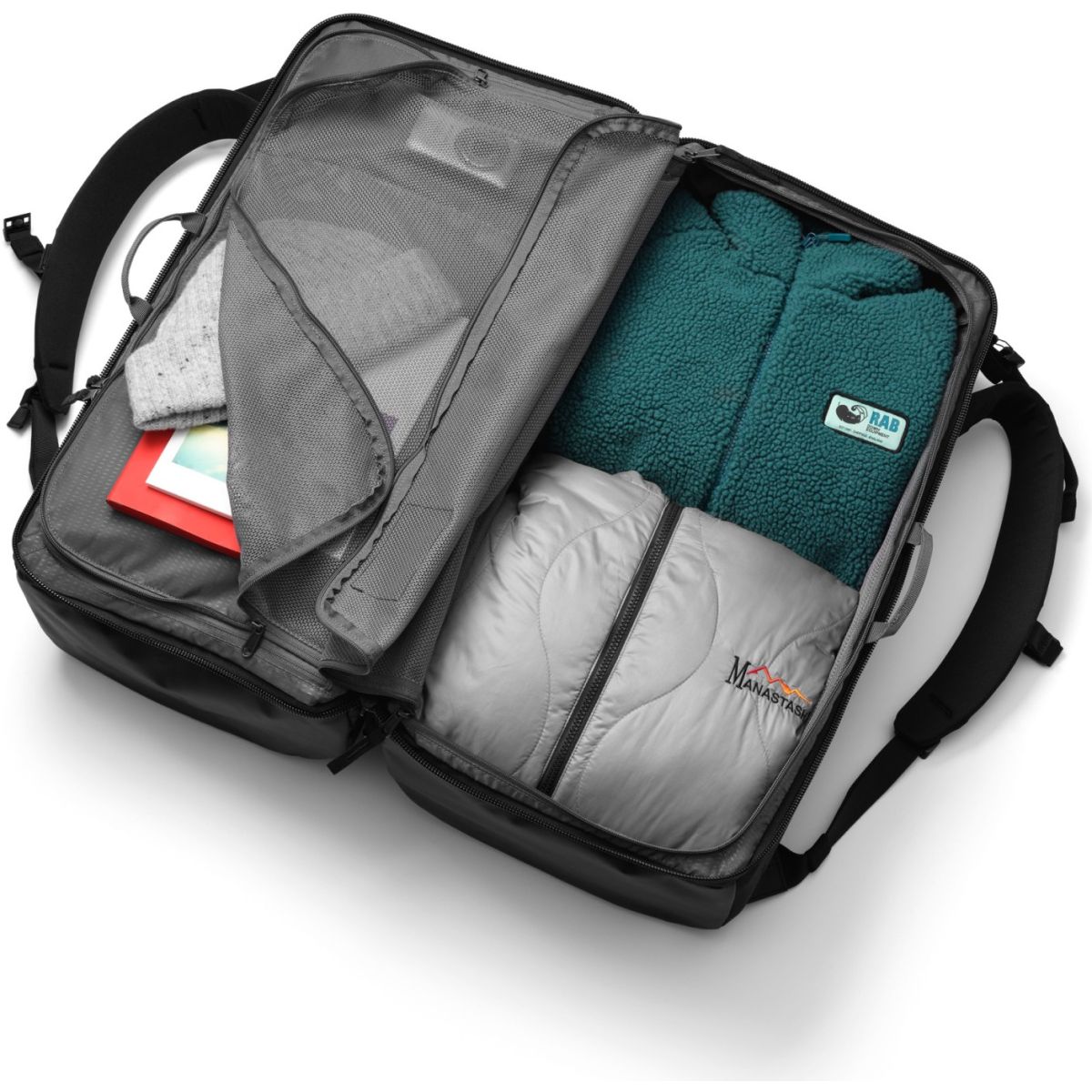 Db Roamer Pro Split Duffel 70L, Black Out