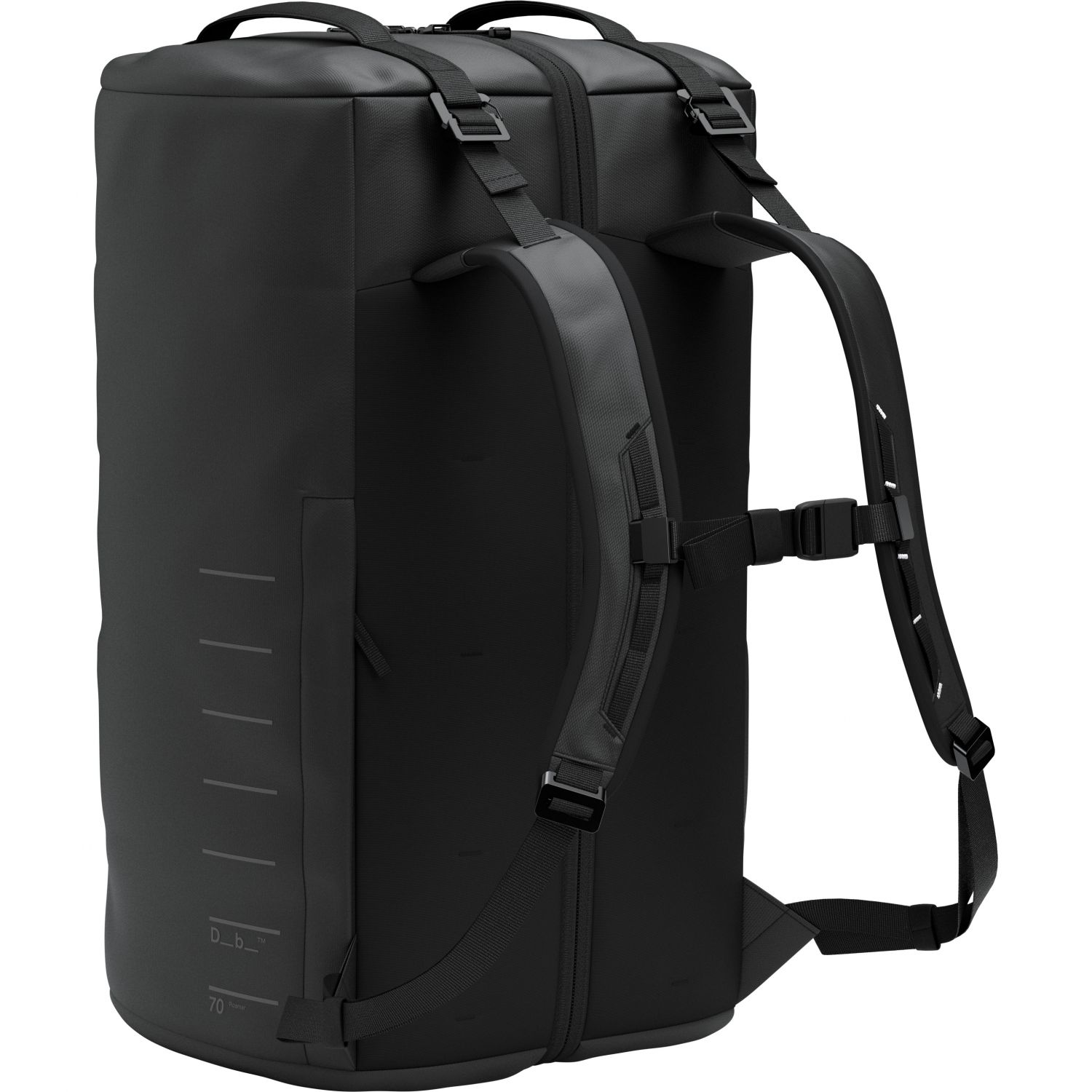 Db Roamer Pro Split Duffel, 70L, nero