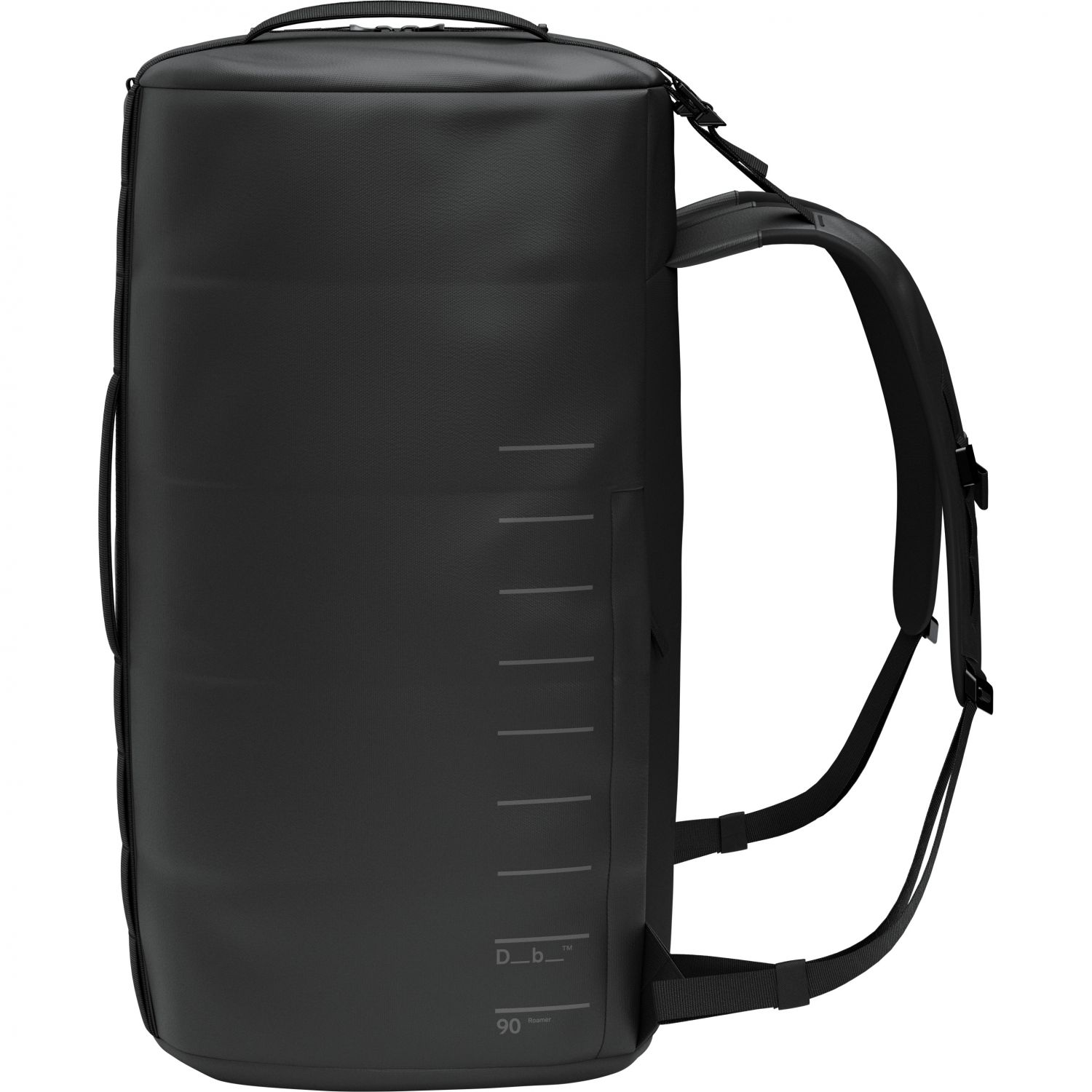 Db Roamer Pro Split Duffel, 90L, negro