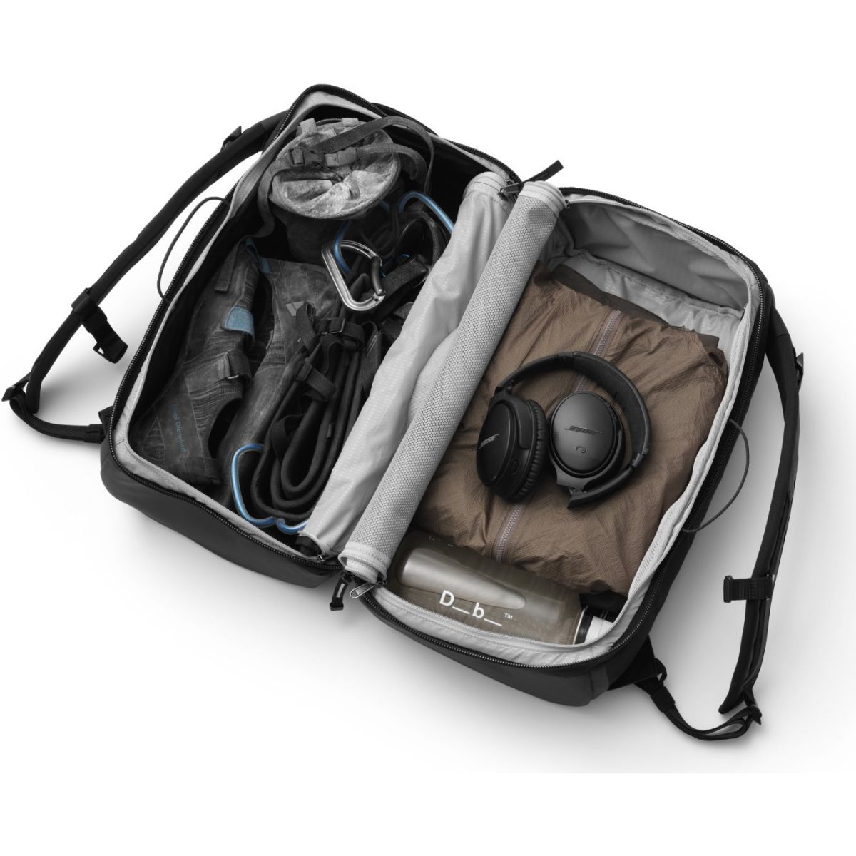 Db Roamer Pro Split Duffel, Black Out