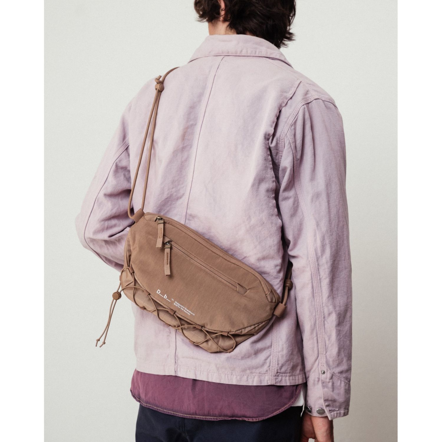 Db Roamer Pro taška cez rameno 6L, Affogato Brown