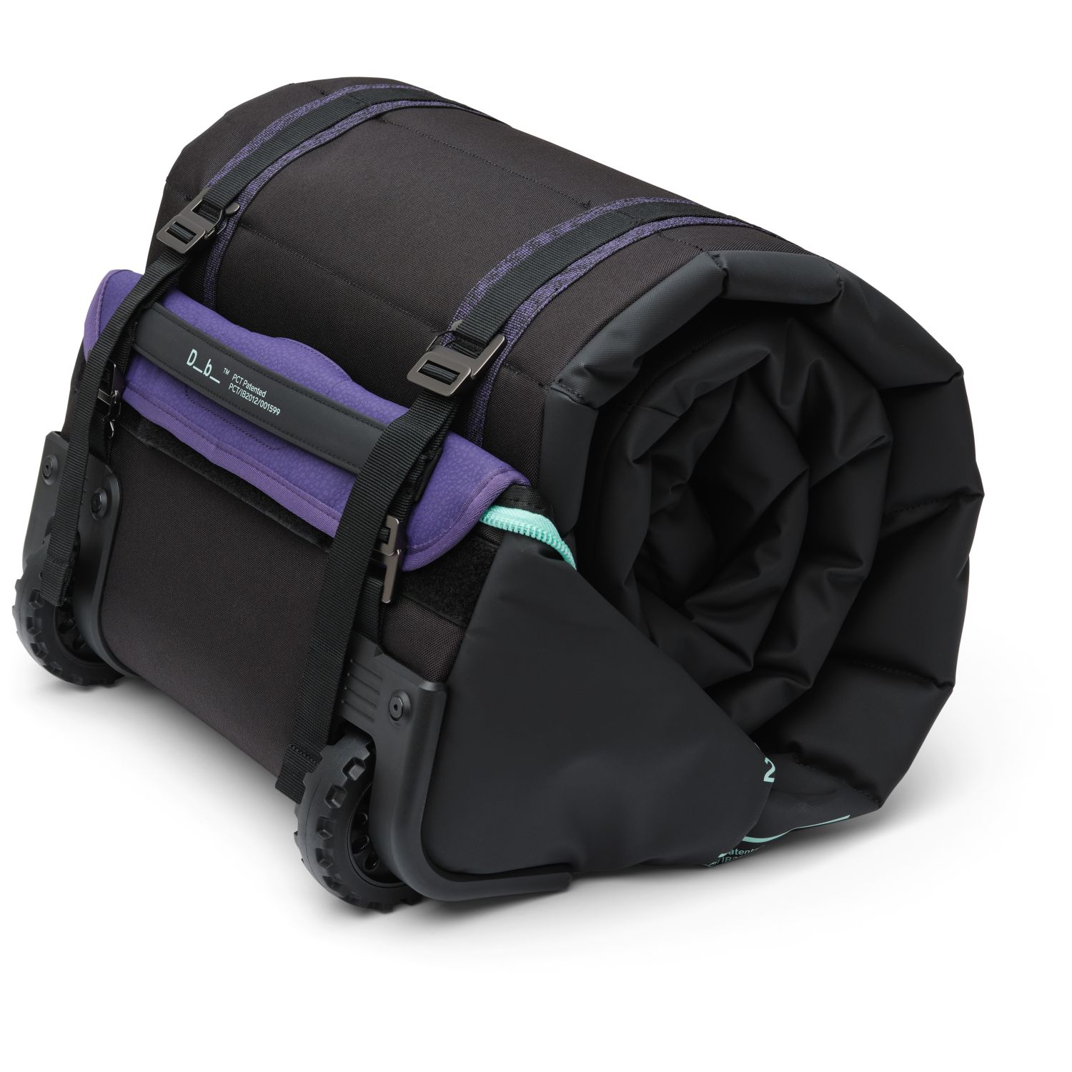 Db Snow Roller Pro 127L, Black Purple