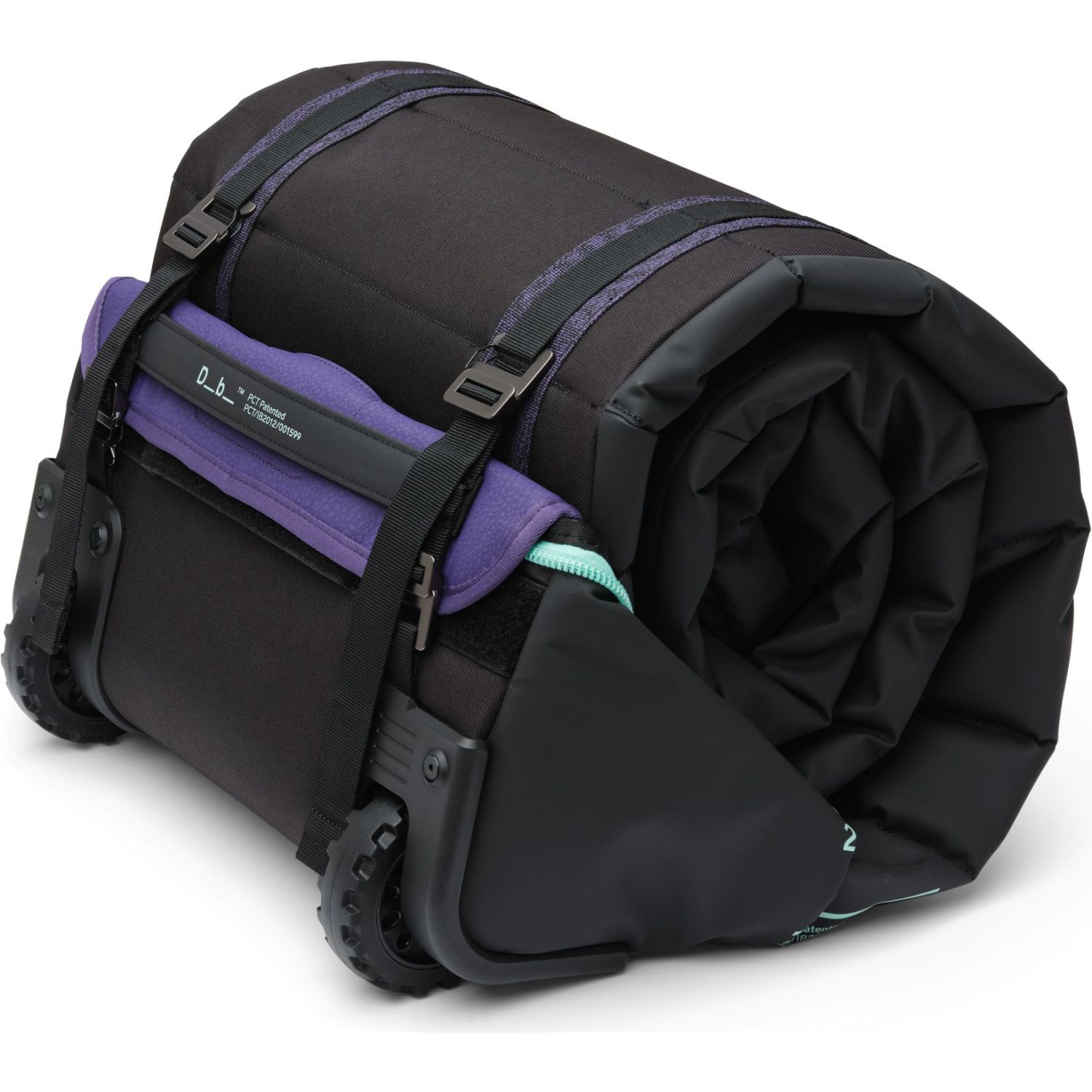 Db Snow Roller Pro 127L, Black Purple