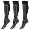 Deluni ski socks - 3 pairs, red