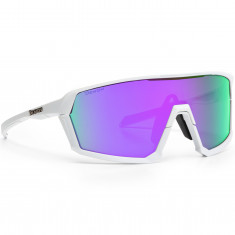 Demon Gravel, sunglasses, matt white purple