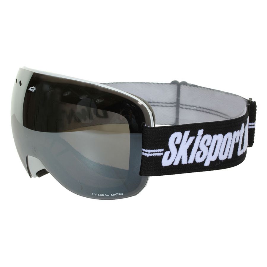 Demon Overview, skibriller, hvid - Skisport.dk edition