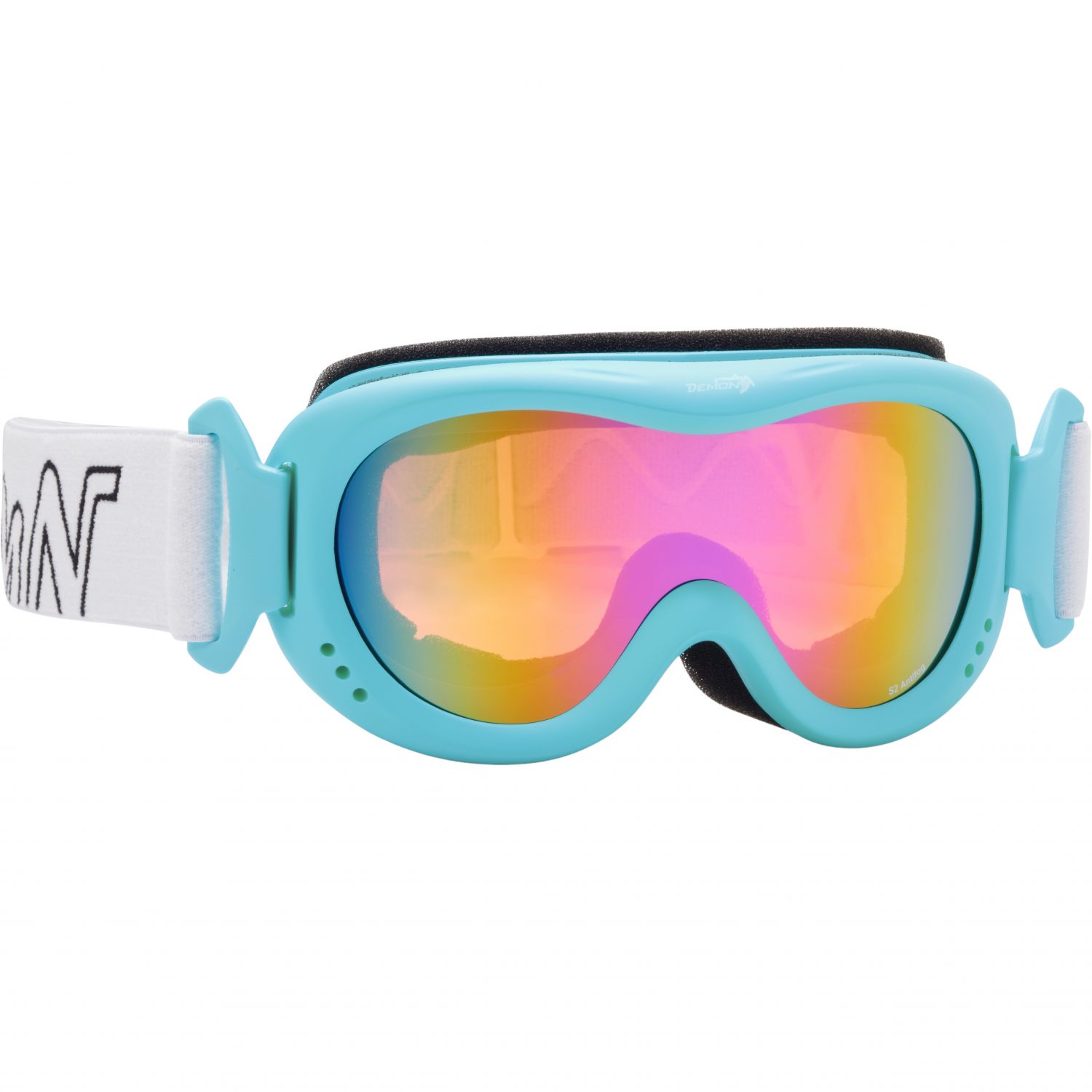 Demon Snow 6 Mirror, ski goggles, junior, matt light blue
